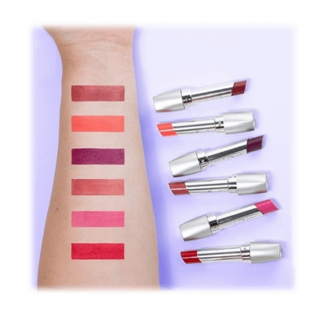 GEL LIP COLOR SET CARGO COSMETICS 6-PIECE TRAVEL SIZE - Picture 3 of 4